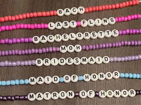 bachelorette friendship bracelets